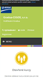 Mobile Screenshot of gradua.cz